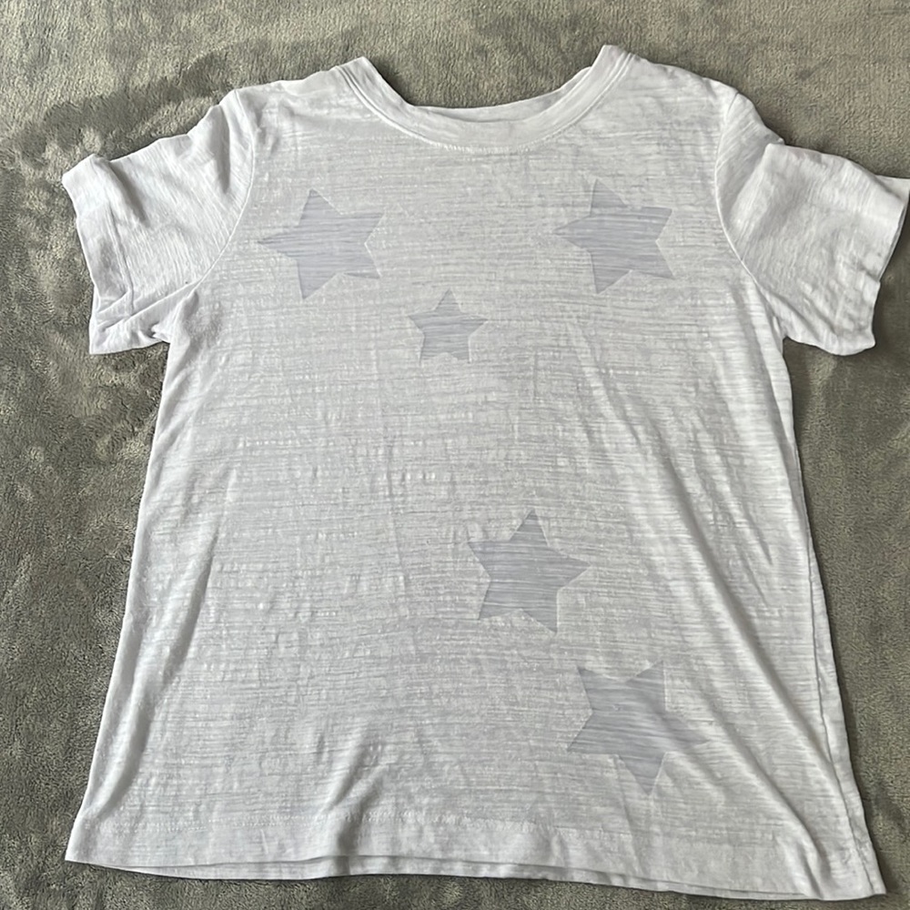 See-through White Star Shirt